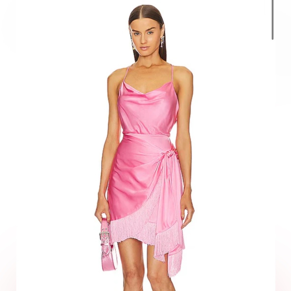Cinq a Sept Octavia Flamingo Dress NWT